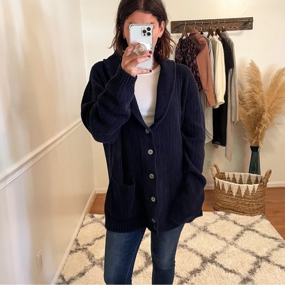 Eleventy Chunky Knit Cardigan Sweater XXL - Picture 2 of 13